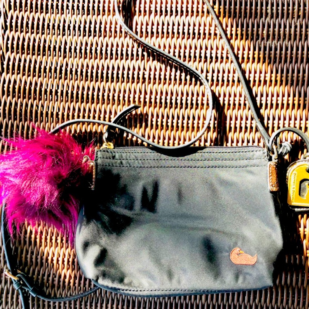 D&B Nylon Crossbody Pouchette